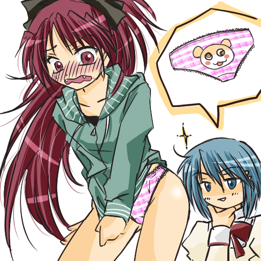 miki sayaka and sakura kyoko (mahou shoujo madoka magica) drawn by snowfl