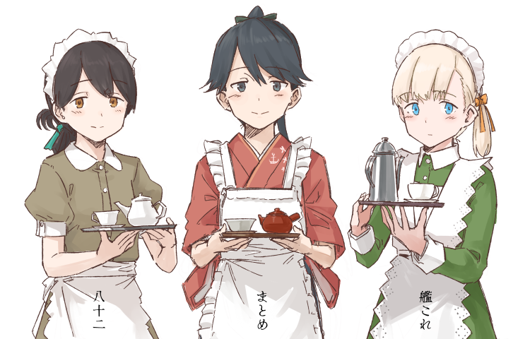 houshou, kasuga maru, and shin'you (kantai collection) drawn by kawashina_(momen_silicon)