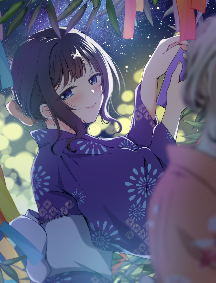 miyashita ai and asaka karin (love live! and 1 more) drawn by kuroda_roku_(345)