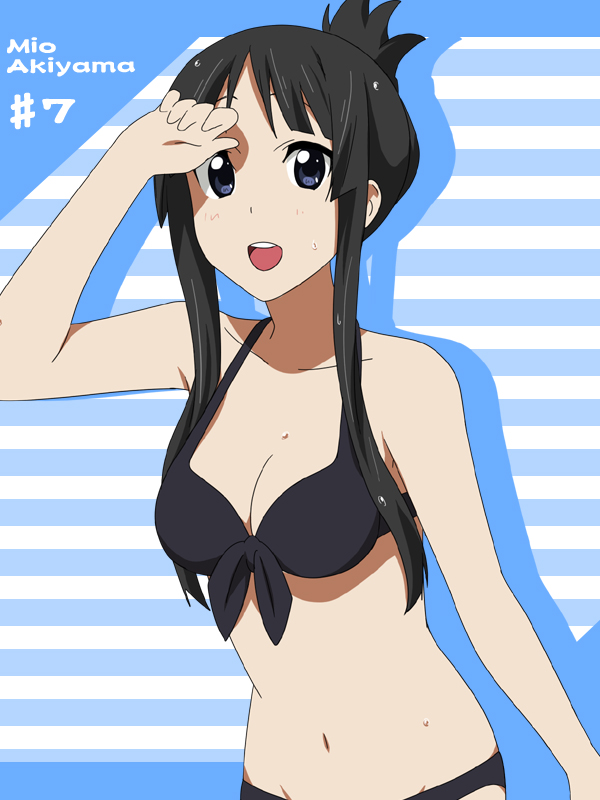 akiyama mio (k-on!) drawn by ikari_manatsu