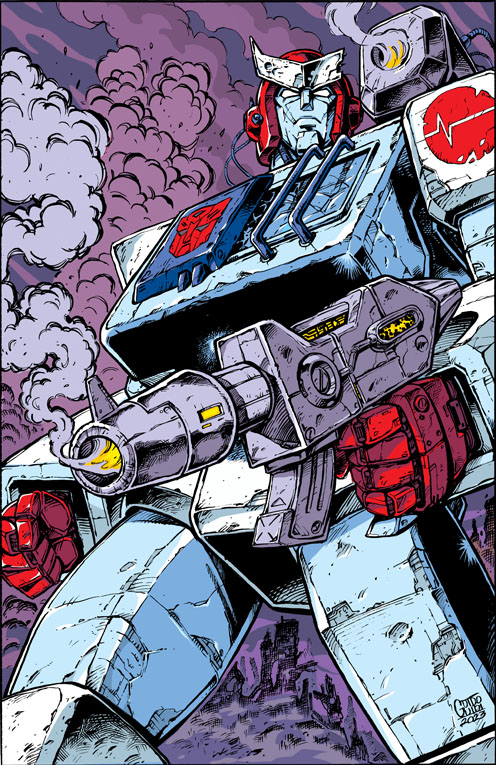 ratchet (transformers and 1 more) drawn by guido_guidi