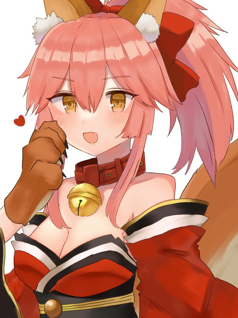 tamamo and tamamo cat (fate and 1 more) drawn by marimo_mdmg