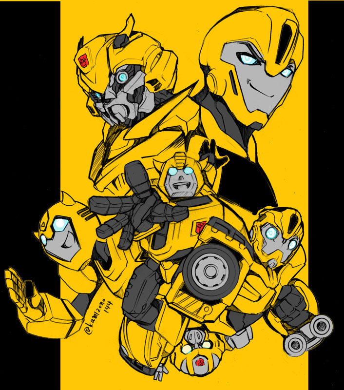 bumblebee (transformers and 5 more) drawn by kamizono_(spookyhouse)