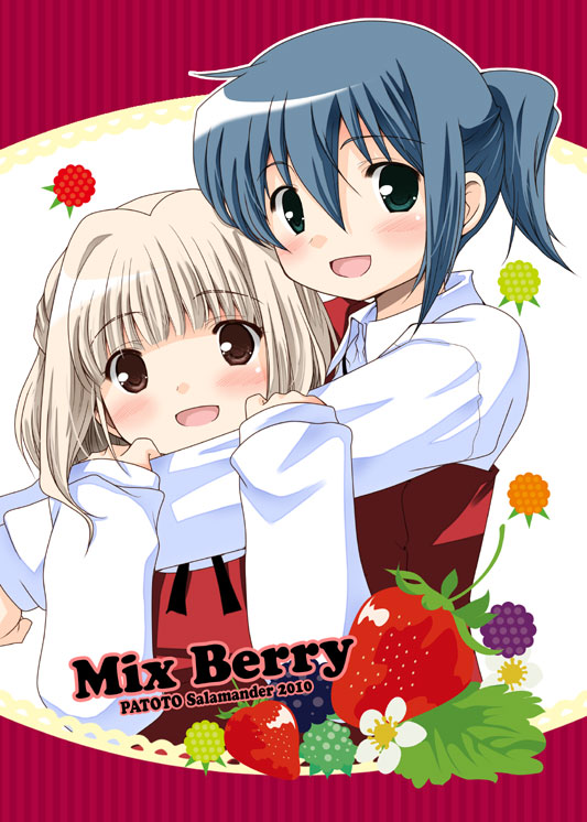 nori and nazuna (hidamari sketch) drawn by patoto