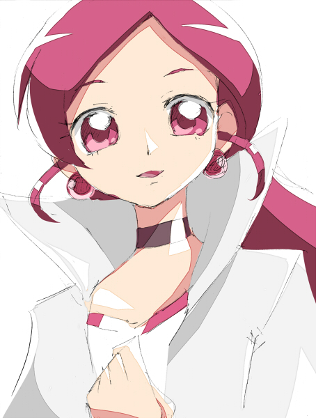 cure blossom mirage (precure and 1 more) drawn by owarine_miku