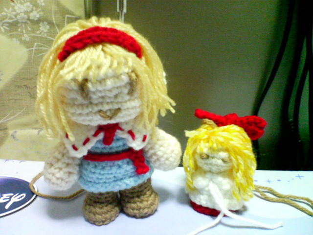 alice margatroid and shanghai doll (touhou) drawn by macha_(m_alice)