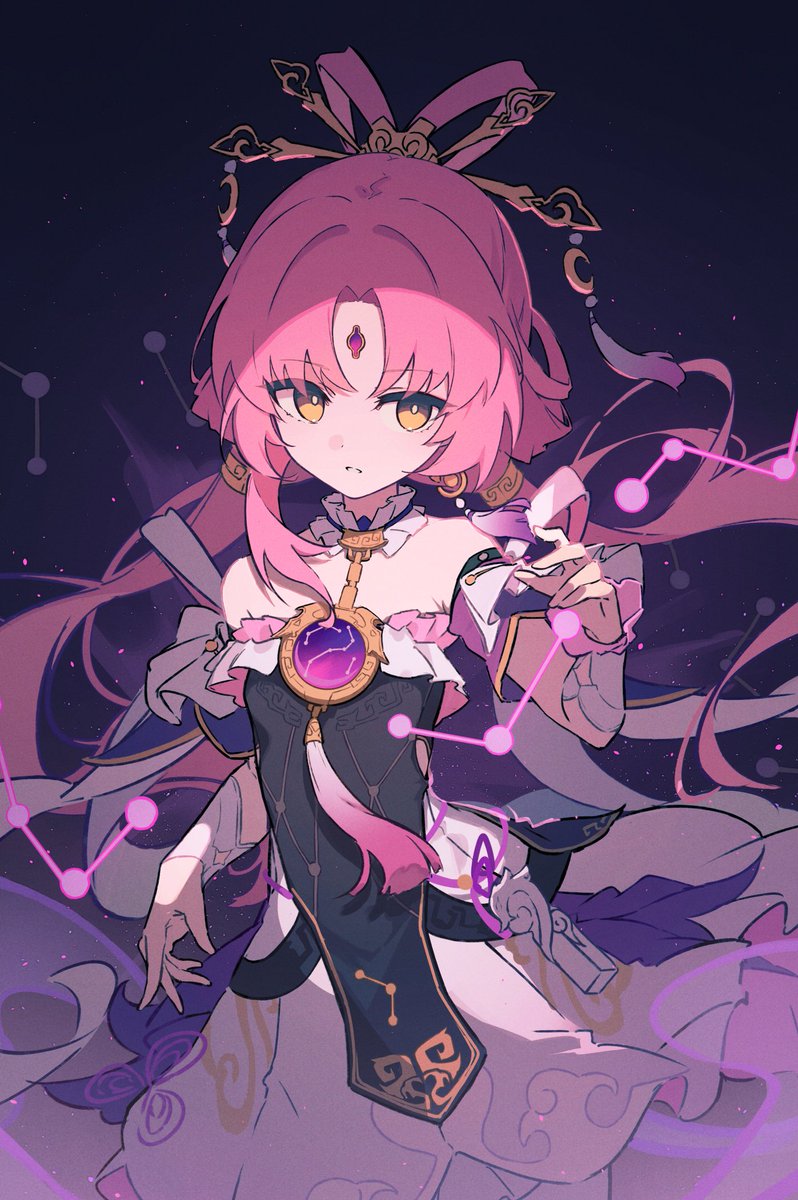 fu xuan (honkai and 1 more) drawn by fujimaki_nora