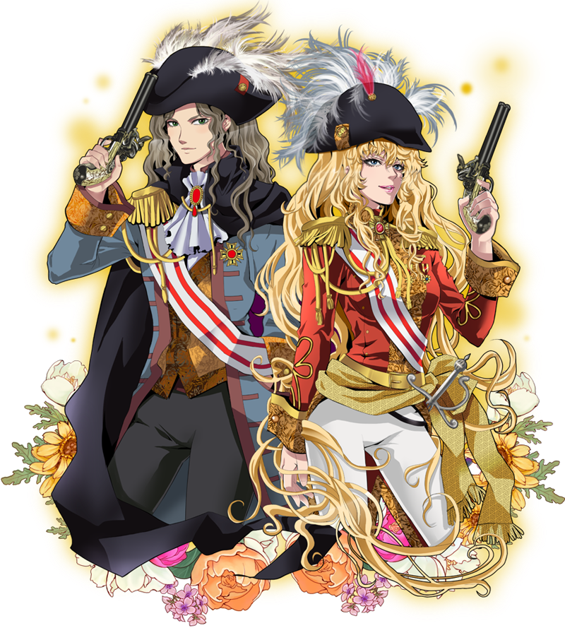 oscar francois de jarjayes (versailles no bara) drawn by tamari_(flawless)