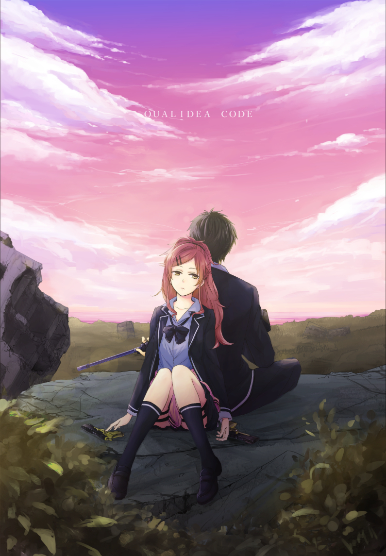 chigusa asuha and chigusa kasumi (qualidea code) drawn by hi_(11911073)