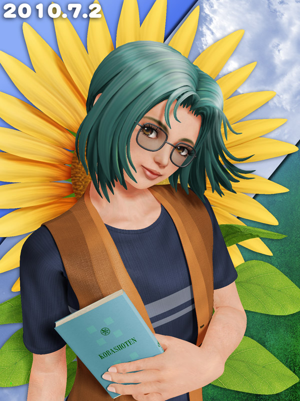 morimura sakuya (tokimeki memorial and 2 more) drawn by earina3d