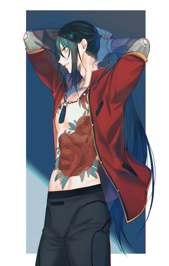 yan qing (fate and 1 more) drawn by katagiri_(mighty_swing)