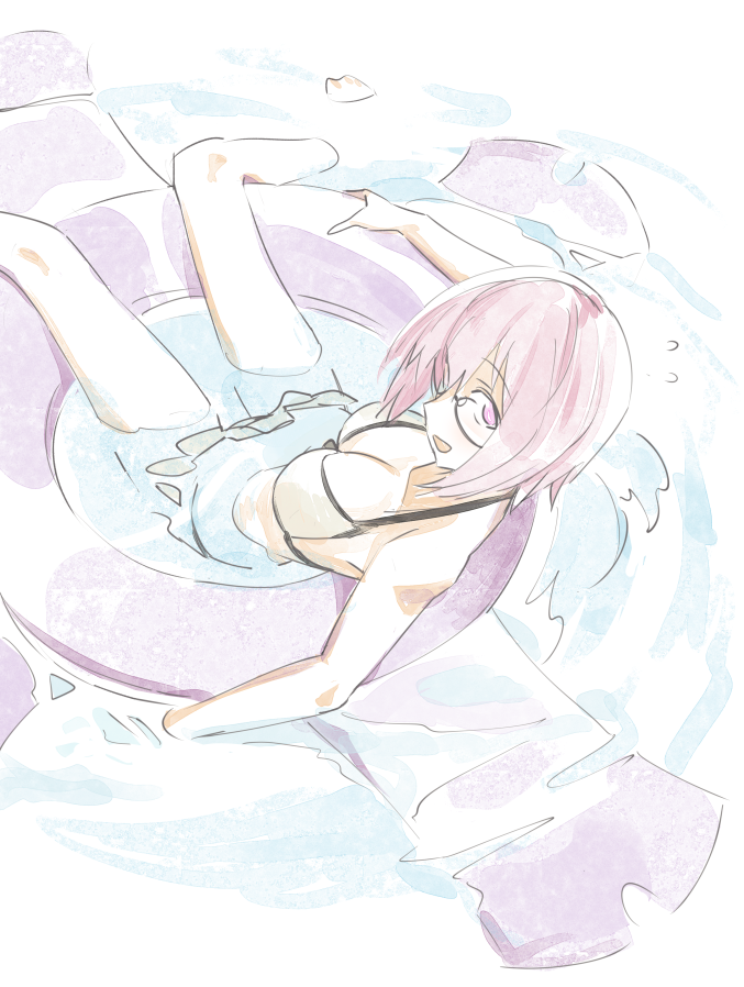 mash kyrielight (fate and 1 more) drawn by ningen_(ningen96)