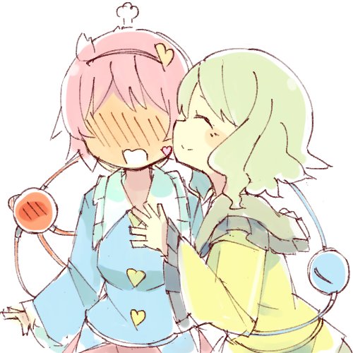 komeiji koishi and komeiji satori (touhou) drawn by baron_(x5qgeh)