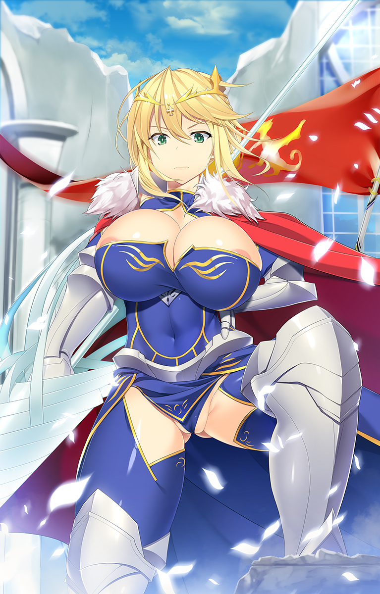 artoria pendragon (fate and 1 more) drawn by homu_(seven_deadly_sins)