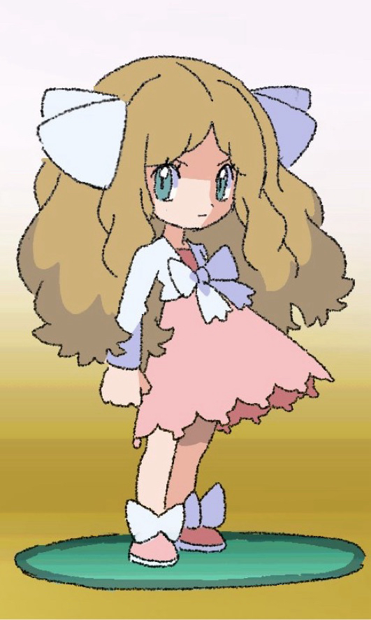 caitlin (pokemon and 2 more) drawn by tora_(ctiger)