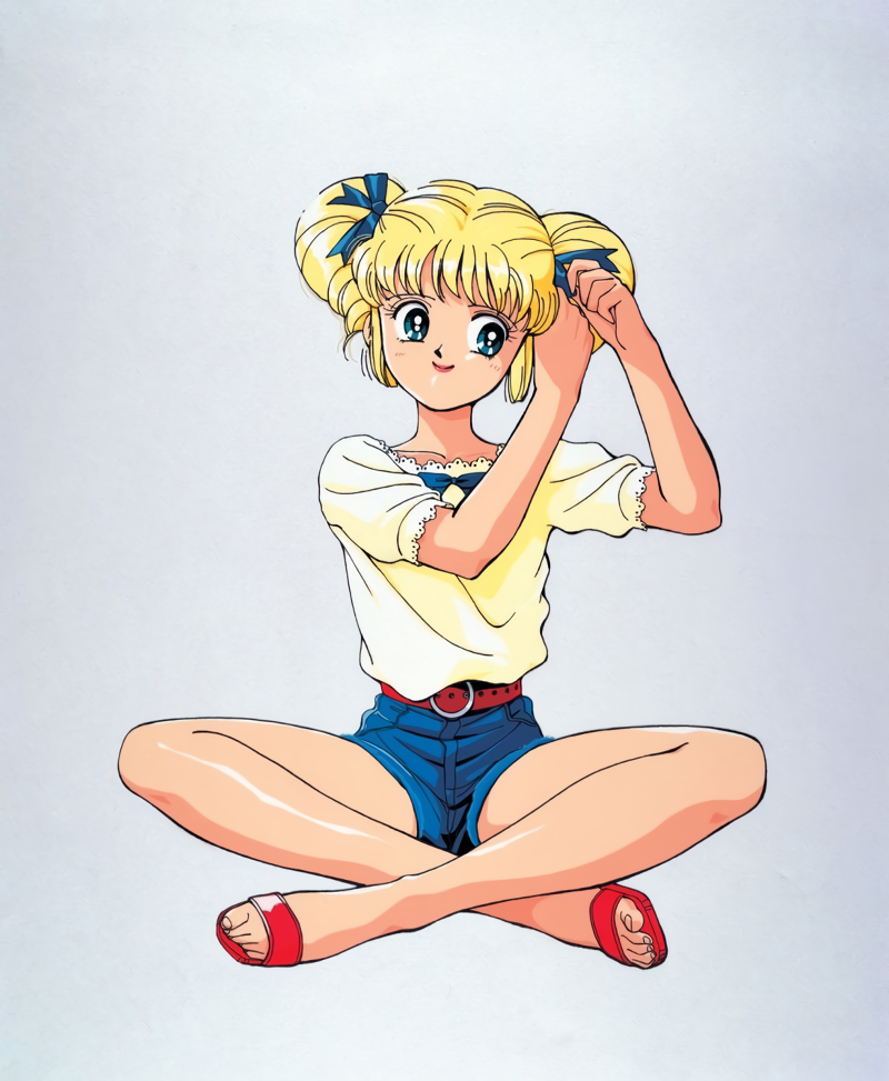 tamura eriko (idol densetsu eriko) drawn by kikuchi_michitaka
