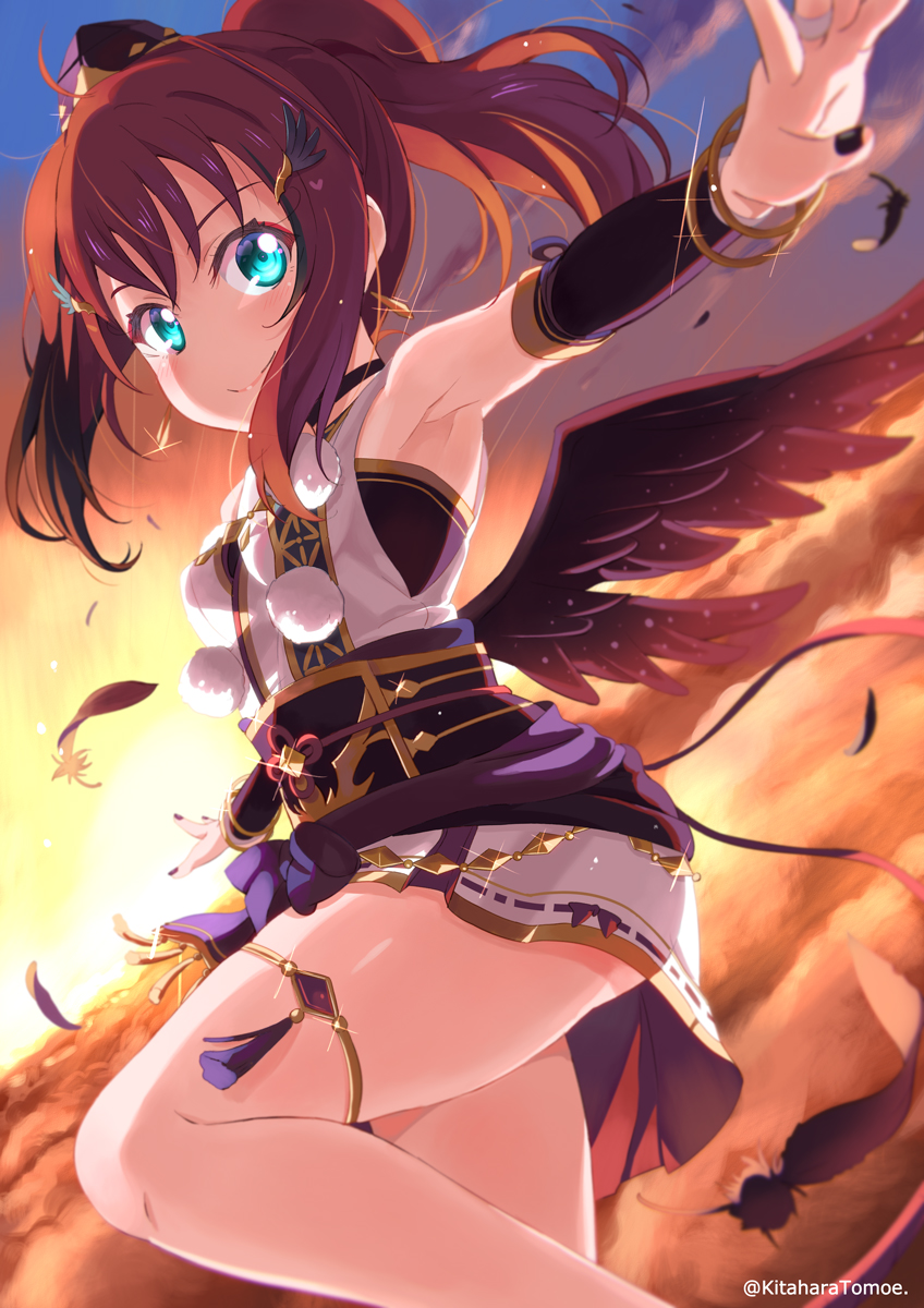 kurosawa ruby (love live! and 1 more) drawn by kitahara_tomoe_(kitahara_koubou)