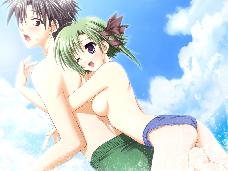 shigure asa and tsuchimi rin (shuffle!) drawn by suzuhira_hiro