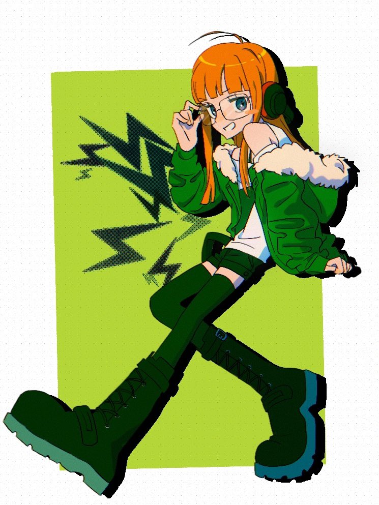 sakura futaba (persona and 1 more) drawn by umfvm