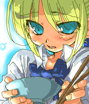 artoria pendragon and saber (fate and 1 more)