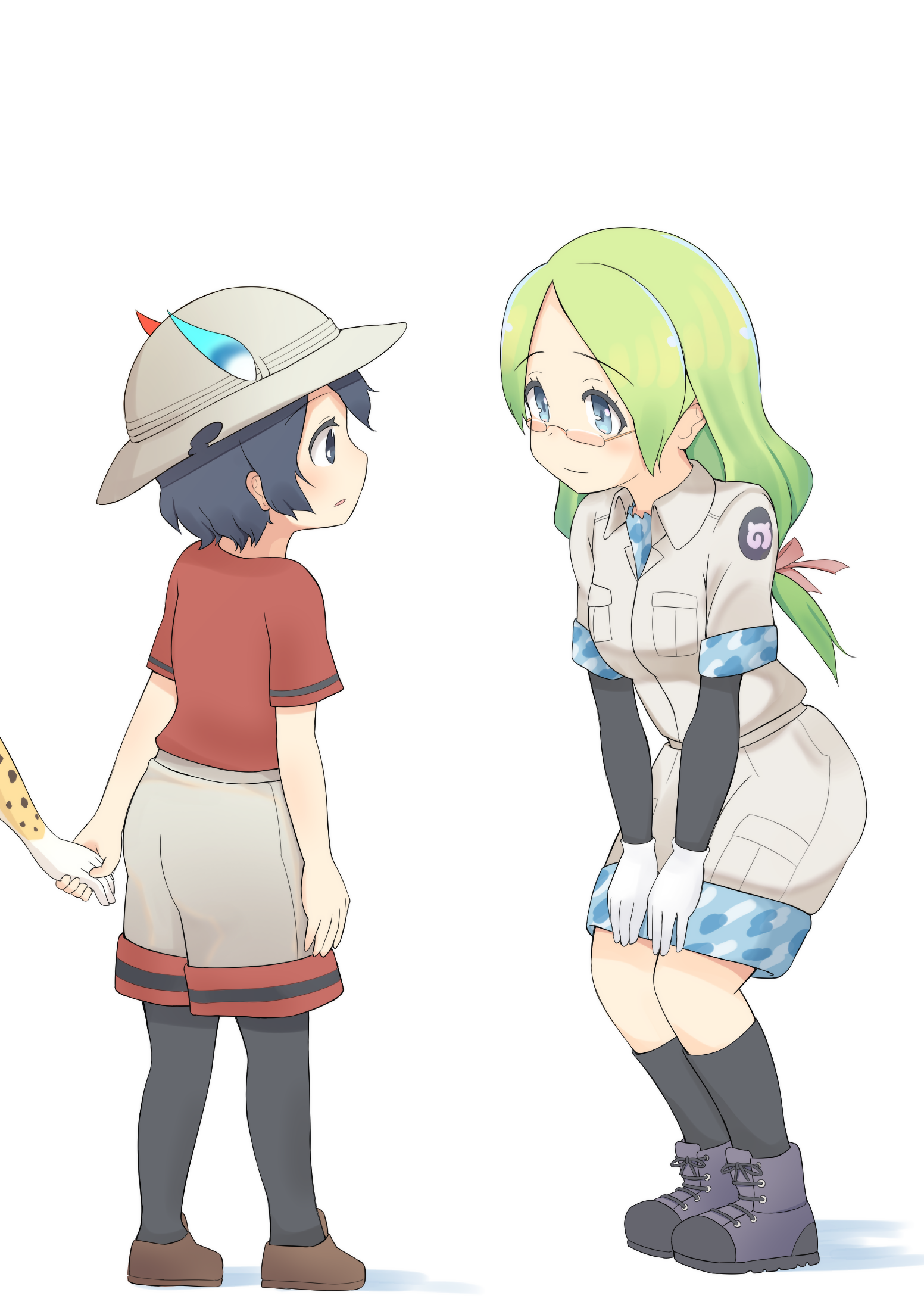 Serval Kaban And Mirai Kemono Friends Drawn By Hatafuta Danbooru