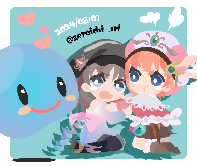 totooria helmold, rorolina frixell, and puni (atelier and 3 more) drawn by 01_(zeroichi_srl)