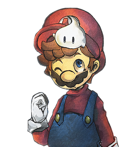mario, luma, and baby luma (mario and 1 more) drawn by kayako_(bimabima)