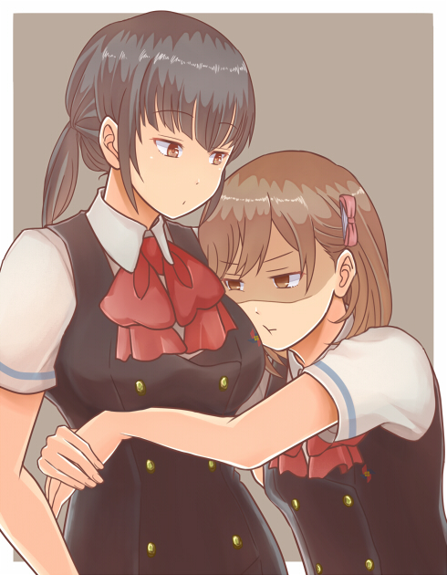 ogura yumi and satou kazue (another) drawn by ay