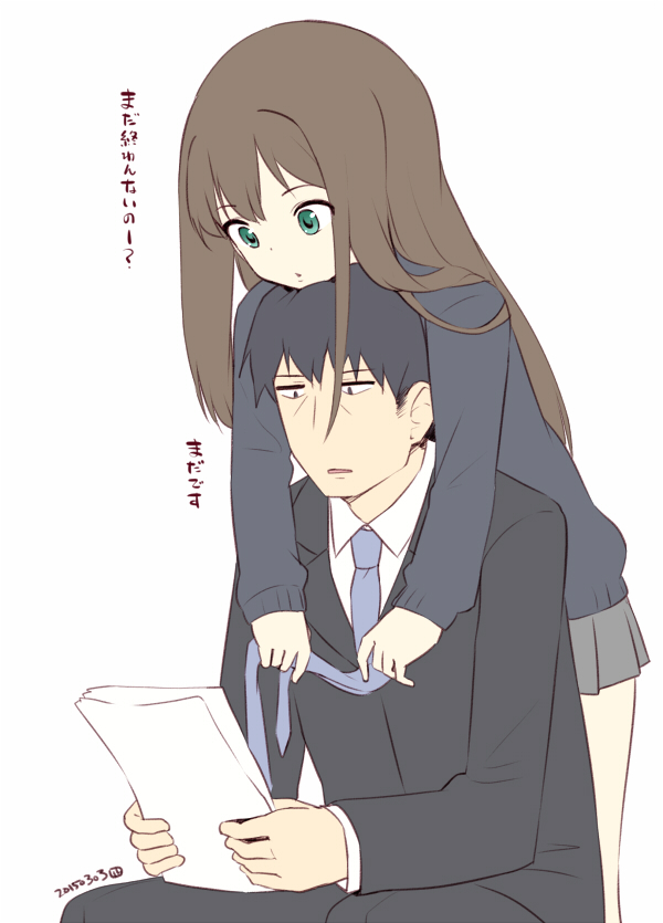 producer and shibuya rin (idolmaster and 1 more) drawn by nagian