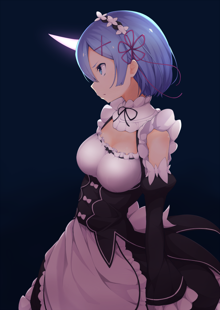 rem (re:zero kara hajimeru isekai seikatsu) drawn by jampen