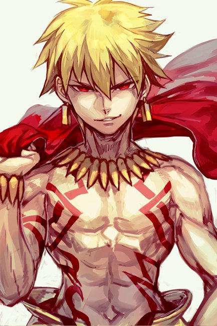 gilgamesh (fate and 1 more) drawn by hungry_clicker