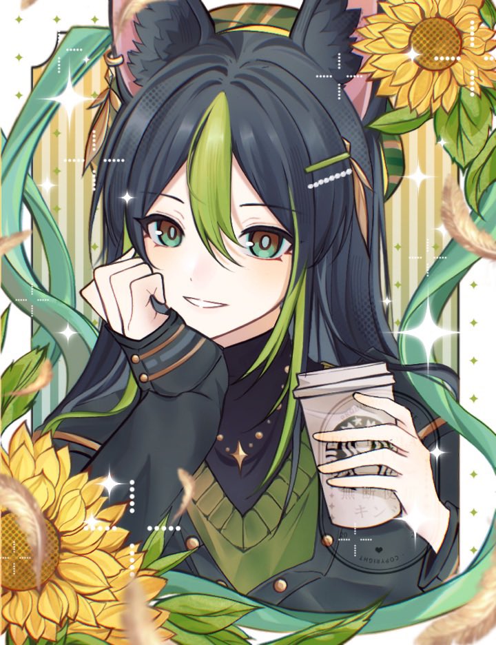 tighnari (genshin impact and 1 more) drawn by xiaoquantaohua