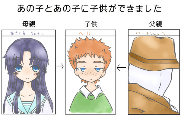 asakura ryoko and rorschach (suzumiya haruhi no yuuutsu and 2 more) drawn by nakenashi