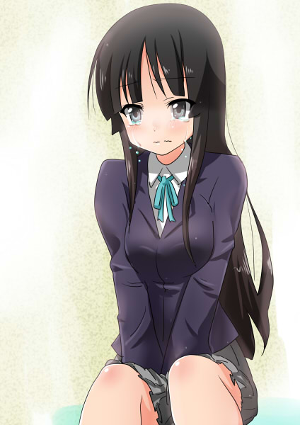 akiyama mio (k-on!) drawn by yuubi