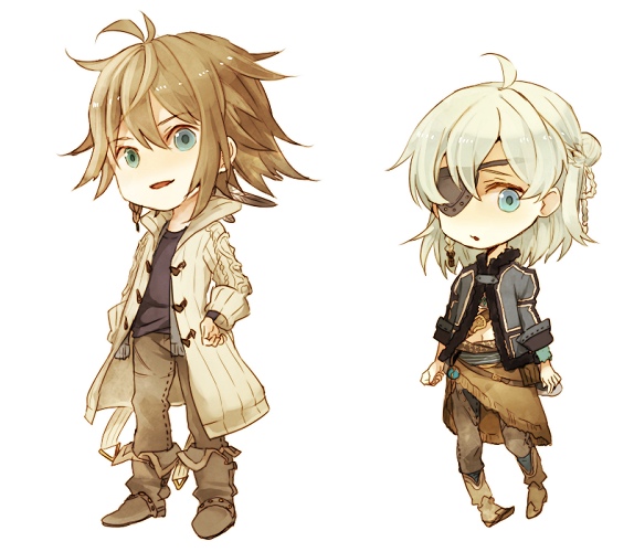 yuris and elza (the last story) drawn by takakura_aki