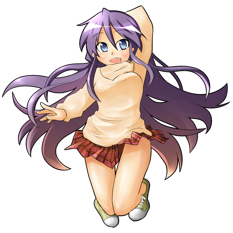 hiiragi miki (lucky star) drawn by shing_(sorairo_factory)