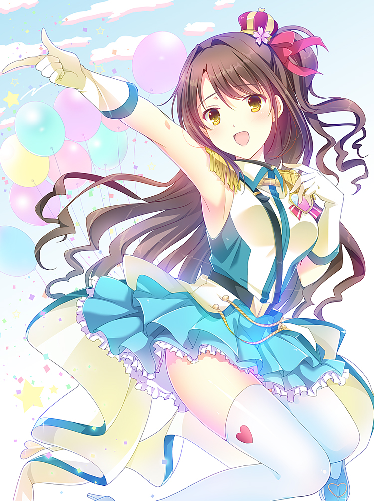 shimamura uzuki (idolmaster and 1 more) drawn by satou_satoru