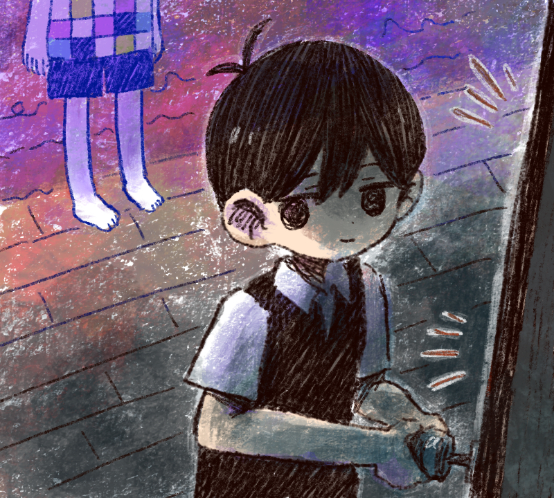 sunny and kel (omori) drawn by sun_iiinu