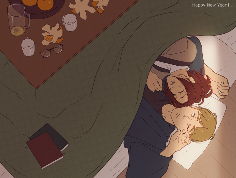 hange zoe and moblit berner (shingeki no kyojin) drawn by hanpetos