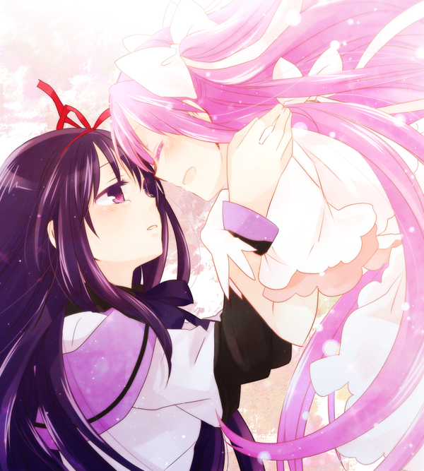 akemi homura, kaname madoka, and ultimate madoka (mahou shoujo madoka magica) drawn by nanaji_yuuki