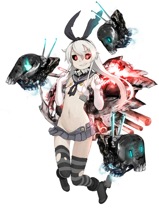 shimakaze and rensouhou-chan (kantai collection) drawn by shizuma_yoshinori and yutorin_kakka
