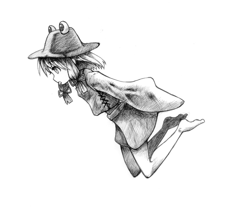 moriya suwako (touhou) drawn by orikami_johnny
