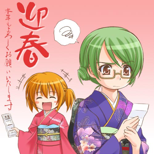 hyuuga kizuna and natsume remon (strawberry panic!) drawn by shiumai