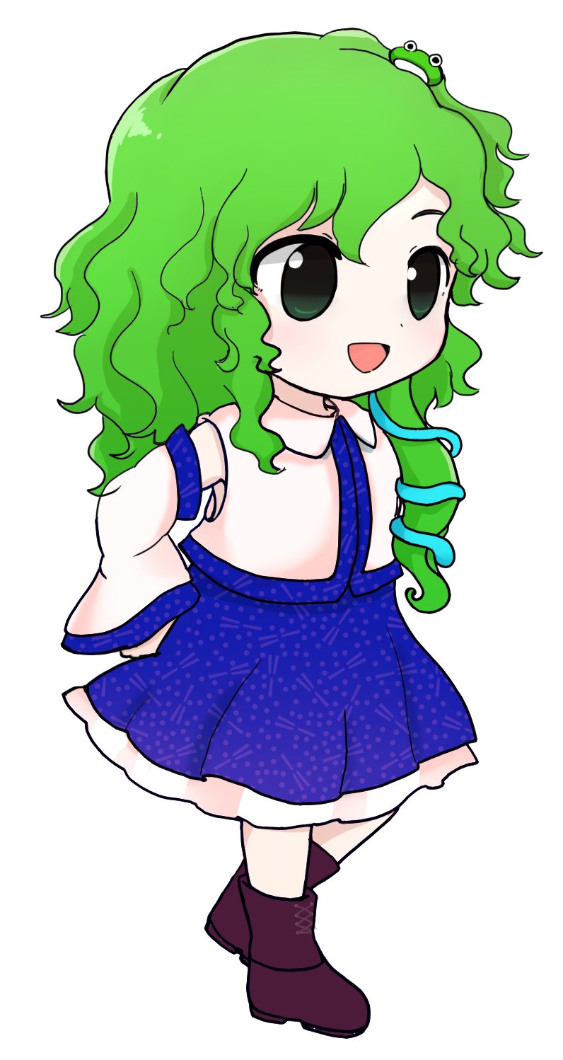 kochiya sanae (touhou and 1 more) drawn by azuma_meri