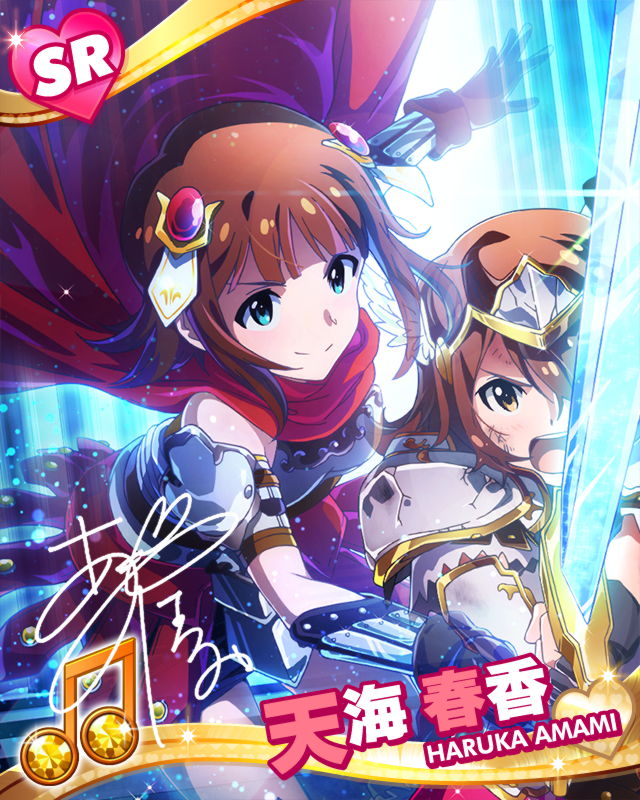 amami haruka and kasuga mirai (idolmaster and 1 more)
