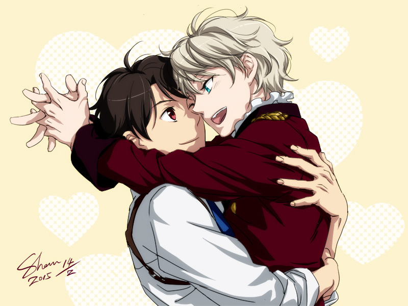 slaine troyard and kaizuka inaho (aldnoah.zero) drawn by shan2000