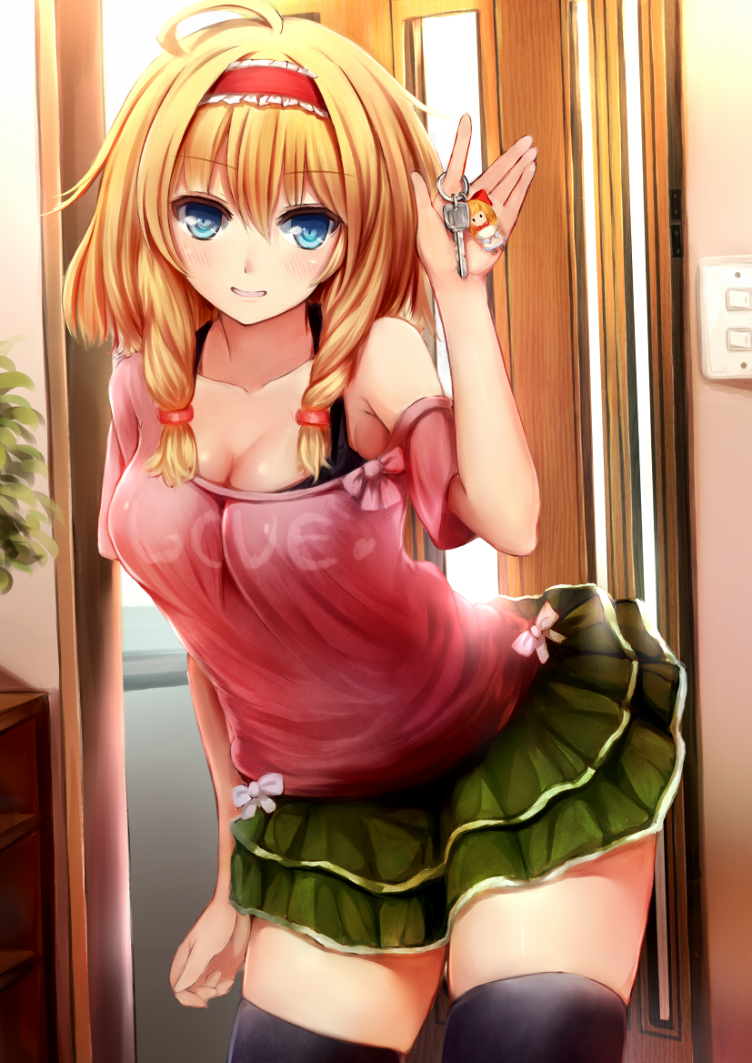 alice margatroid and shanghai doll (touhou) drawn by kero_(tomoki-tiger)