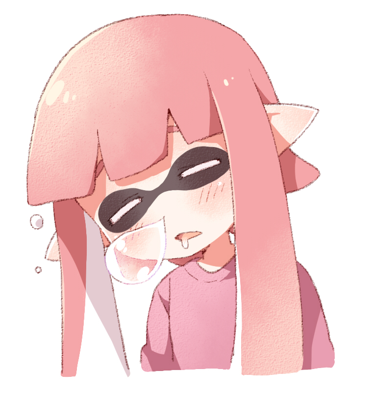 inkling player character and inkling girl (splatoon) drawn by namori