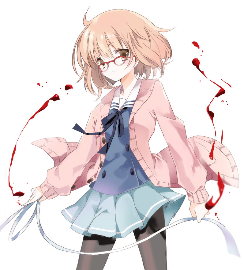 kuriyama mirai (kyoukai no kanata) drawn by cierra_(ra-bit)