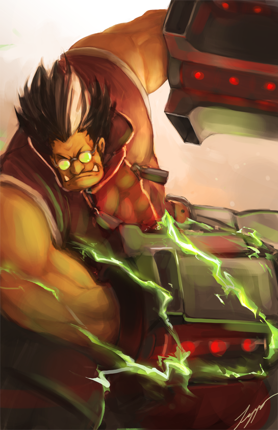 iron tager (blazblue)